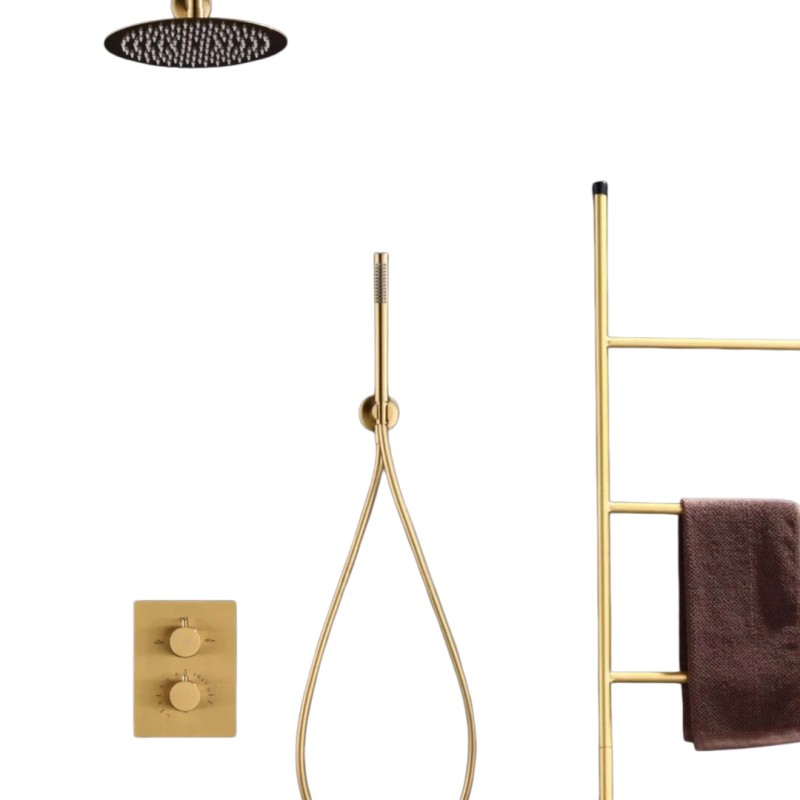 Dual-Function Built-in Shower System