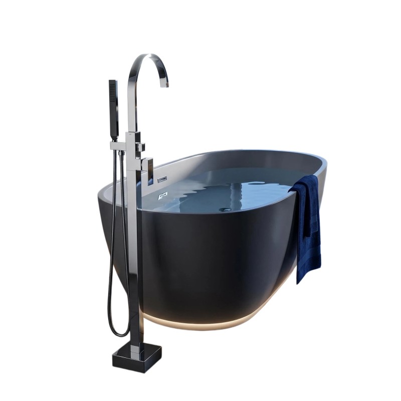 Multifunctional Freestanding Bathtub Faucet